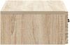 vidaXL Wandmontierter Beistelltisch Sonoma-Eiche 59 x 34,5 x 17 cm 898657 Bild 5