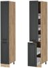 Apothekerschrank R-Line Anthrazit Landhaus 30 cm Vicco Bild 5