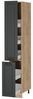Apothekerschrank R-Line Anthrazit Landhaus 30 cm Vicco Bild 4