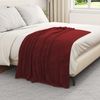 vidaXL Wohndecken 6 pcs Bordeauxrot 130 x 150 cm Fleece 42016817 Bild 3