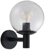 Lindby Außen-Wandleuchte Dangan, Glas Transparent IP44, 1x15 W LED Bild 1
