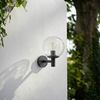 Lindby Außen-Wandleuchte Dangan, Glas Transparent IP44, 1x15 W LED Bild 4