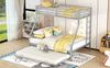 Bett 90(140)x200 cm aus Metall mit Ausziehbett und Leitern – platzsparend und stabil Bild 4