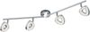 LED Deckenstrahler TOURS 4-flammig Silber Chrom, Breite 80cm Bild 2