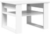vidaXL Couchtisch mit Speicher, Holz Weiß, 64 x 54 x 44 cm Bild 2