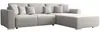 Vente-unique - MELTANA Sofa Stoff Grau - B 195 cm x H 84 cm x L 293 cm Bild 3