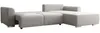 Vente-unique - MELTANA Sofa Stoff Grau - B 195 cm x H 84 cm x L 293 cm Bild 4