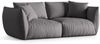 Micadoni Sofa Chris 4-Sitzer Strukturierter Stoff Sand Bild 2