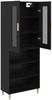 vidaXL Highboard Schwarz Eichen-Optik 69,5 x 34 x 180 cm 3416148 Bild 5