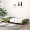 vidaXL Schlafsofa 2-Sitzer Hellgrün Samt 375929 Bild 3