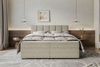 99rooms Boxspringbett Bergamo (Schlafzimmerbett, Bett), 140/160/180/200x200 cm, in Webstoff MALMO_NEW, mit Topper Bild 2