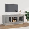 vidaXL TV-Schrank Grau Sonoma 102x35x45 cm Holzwerkstoff 819866 Bild 3