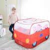 roba Pop-Up Spielzelt 'Peppa Pig' - mit Klappfunktion - Indoor & Outdoor - Rot / Weiß Bild 2