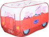 roba Pop-Up Spielzelt 'Peppa Pig' - mit Klappfunktion - Indoor & Outdoor - Rot / Weiß Bild 4