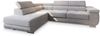 Masseno Ecksofa APIRO mit Schlaffunktion L-Form, Sofa mit Bettkasten Bild 2