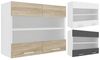 VCM Küchenmöbel Hängeschrank Esilo 918696 Weiß / Anthrazit H. 60 x B. 80 x T. 31 cm Bild 4