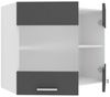 VCM Küchenmöbel Hängeschrank Esilo 918696 Weiß / Anthrazit H. 60 x B. 80 x T. 31 cm Bild 2