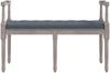 vidaXL Sitzbank Dunkelgrau 110x40x70 cm Samt 344426 Bild 3
