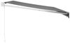 vidaXL Markise Einziehbar Anthrazit 4,5x3 m Stoff und Aluminium 3154439 Bild 4