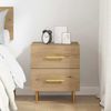 vidaXL Nachttisch Artisan-Eiche 40 x 35 x 47,5 cm Holzwerkstoff 881997 Bild 4