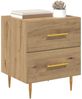 vidaXL Nachttisch Artisan-Eiche 40 x 35 x 47,5 cm Holzwerkstoff 881997 Bild 3