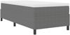 vidaXL Plattformbettgestell Hellgrau 90 x 200 cm Cordstoff 3337387 Bild 4