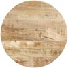 vidaXL Bistrotisch, Raues Mangoholz, Ø60x76 cm Bild 4