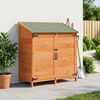 vidaXL Garten Shed Braun 106,5 x 56 x 113,5 cm Holzwerkstoff 42033443 Bild 3