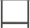 vidaXL Esstischbeine Anthrazit 2 Stk. 70x(72-73) cm Stahl 4013310 Bild 5