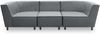 Gartenlounge Sofa 3-Sitzer Brandie 279x77x103 Outdoorbezug dunkelgrau Bild 2