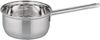 GSW Topf-Set Rigo, Edelstahl (Set, 13-tlg, Kochtopf 14/16/20/24 cm, 1 Stielkasserolle 16 cm, Gemüsetopf 26 cm), Literskala, Induktion, inkl. Küchenhelfer Bild 4