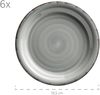 Mäser 931612 Kombiservice Lumaca für 6 Personen, Steingut, blau (1 Set, 30-teilig) Bild 4
