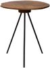 Brillibrum Beistelltisch, einzigartige Tischplatte aus Teakholz, 45 x 39,5 cm Bild 5