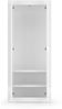 Dmora Kleiderschrank 2 Türen Contea, Schlafzimmermöbel, Schrank, Garderobe, Made in Italy, 78x35 h185 cm, Glänzendes Weiß Bild 5