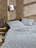 Irisette Feinbiber Bettwäsche Koala 155x220 Retro Seile rauchblau 8478-20 Bild 2