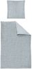 Irisette Feinbiber Bettwäsche Koala 155x220 Retro Seile rauchblau 8478-20 Bild 3