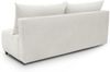 Sofa 3-Sitzer mit Schlaffunktion XENIO in Stoff Soft Weiß Bild 5