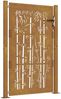 vidaXL Gartentor 100x150 cm Cortenstahl Bambus-Design 153187 Bild 2