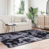 vidaXL Teppich Shaggy Hochflor NAVARRA Dunkelgrau 130x200 cm Polyester 4102832 Bild 3