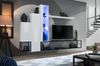 Hängende Wohnwand Switch M8 in Weiß und Schwarz 240 x 151 cm 8-teilig Bild 1
