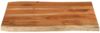 vidaXL Tischplatte 70x60x3,8 cm Rechteckig Massivholz Akazie Baumkante 370643 Bild 3
