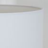 hofstein Stehlampe Stehlampe aus Holz/Stoff in Naturfarben/Weiß, ohne Leuchtmittel, Schirm Ø26cm, Ablageflächen u. Fußschalter, 1 x E27, ohne Leuchtmittel Bild 3