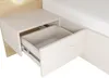 Vente-unique - DARTAGNO Bett Holz, Platte Beige - B 210 cm x H 105,5 cm x L 243,6 cm Bild 4
