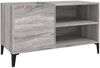 vidaXL Plattenschrank Grau Sonoma 84,5x38x48 cm Holzwerkstoff 831955 Bild 2