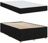 vidaXL Bettrahmen mit Matratze Schwarz 120 x 200 cm Stoff 3399351 Bild 4