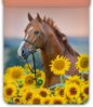 ESPiCO Bettwäsche Trendy Bedding Pferd Sonnenblumen Renforcé 135 x 200 + 80 x 80 cm Bild 3