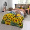 ESPiCO Bettwäsche Trendy Bedding Pferd Sonnenblumen Renforcé 135 x 200 + 80 x 80 cm Bild 5