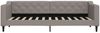 vidaXL Tagesbett Taupe 80x200 cm Stoff 354159 Bild 3