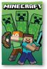 Minecraft Baumwollhandtuch Badehandtuch Strandtuch 70x140 cm aus Baumwolle Bild 3