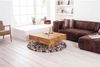 riess-ambiente Couchtisch BOLT 70cm braun - Mangoholz, Massiv, honey finish, handmade, Boho (Einzelartikel, 1-St), Eckiger Beistelltisch - ideal für Wohn- und Schlafzimmer oder TV-Ecke Bild 3